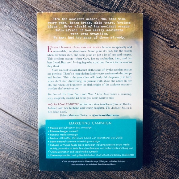 The Accident Season by Moïra Fowley-Doyle (ARC) - Picture 2 of 2